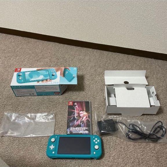 ニンテンドースイッチライト ターコイズカラー ポケットモンスター