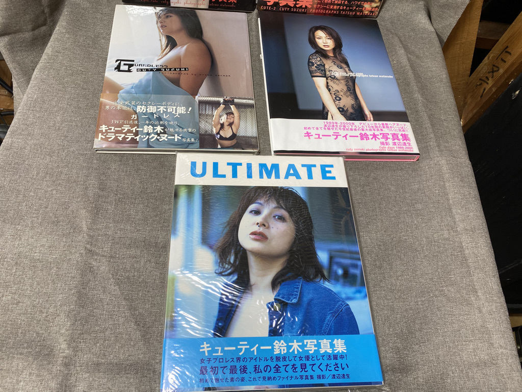 送料無料】キューティー鈴木 写真集 5冊まとめて 全て初版本 帯付き