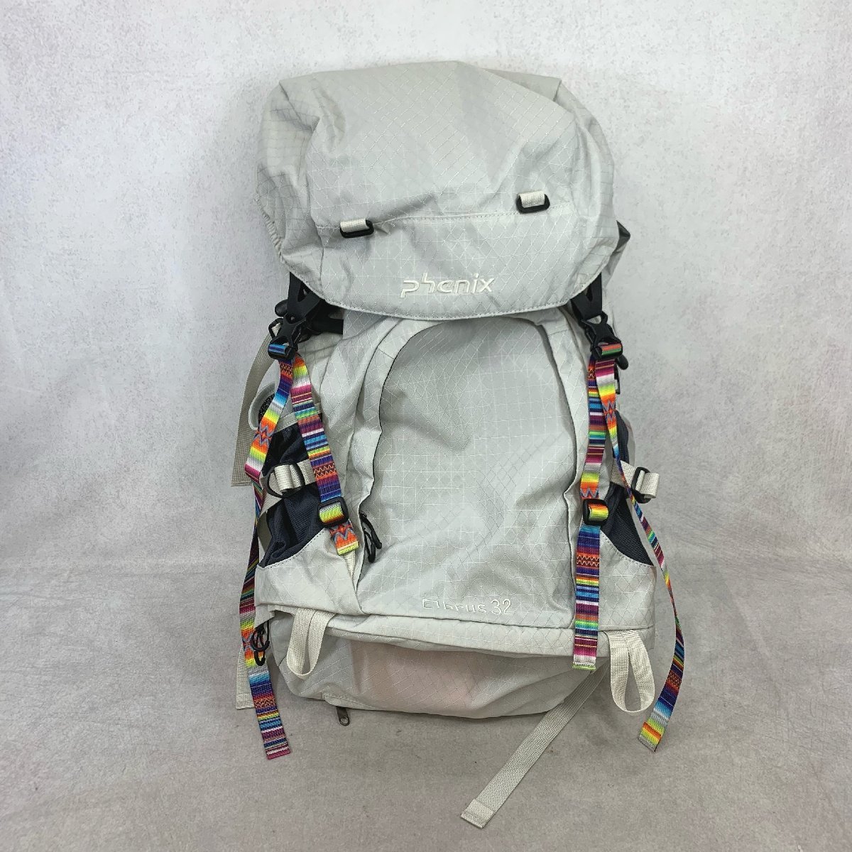 未使用 定価18000+税 phenix Elbrus32 PH918BA00B フェニックス エルブルス リュック バックパック 約32L ナイロン シルバー 270_2