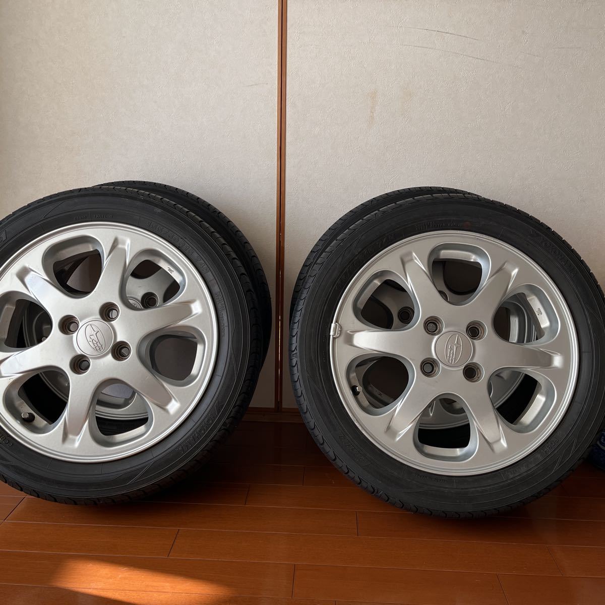 スバル　R-1 純正ホイール　15×4.5 オフセット45 PCD100 4穴
