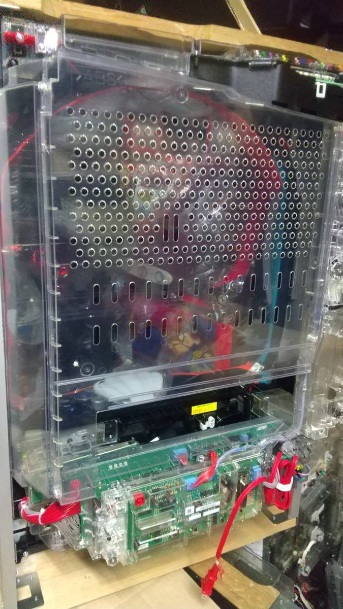 パチンコ 実機用 台枠のみ ガラス付 三洋 マリンシェル枠 無加工 若草 