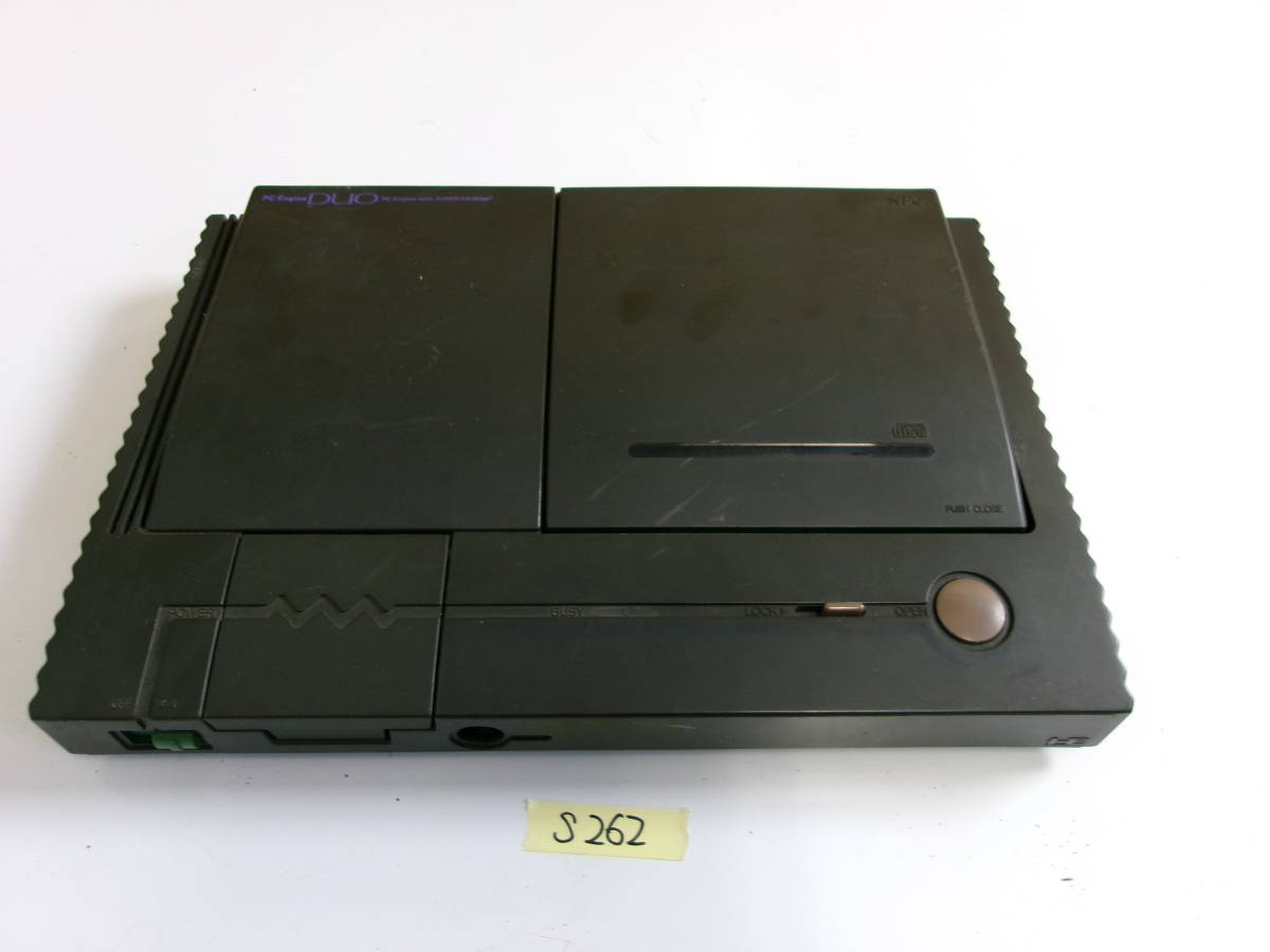 PC Engine NEC DUO PI-TG8 Console Duo Turbo – Tested System CD OK
