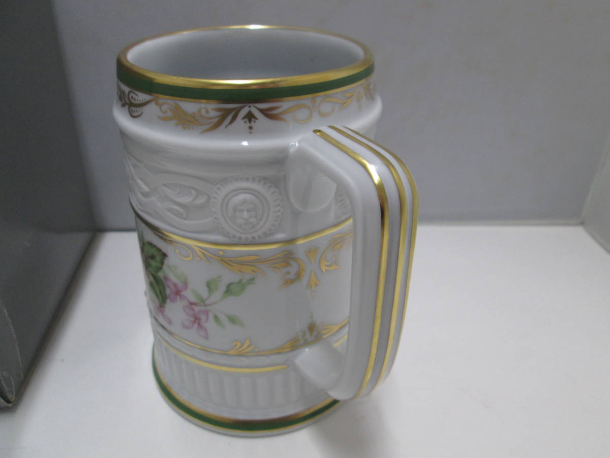 【1957】KIRIN BEER MUG COLLECTION　キリンビヤマグコレクション　1991　ベルナルド　BERNARDAUD KIRIN BEER MUG Meissen Y602 #6494美品