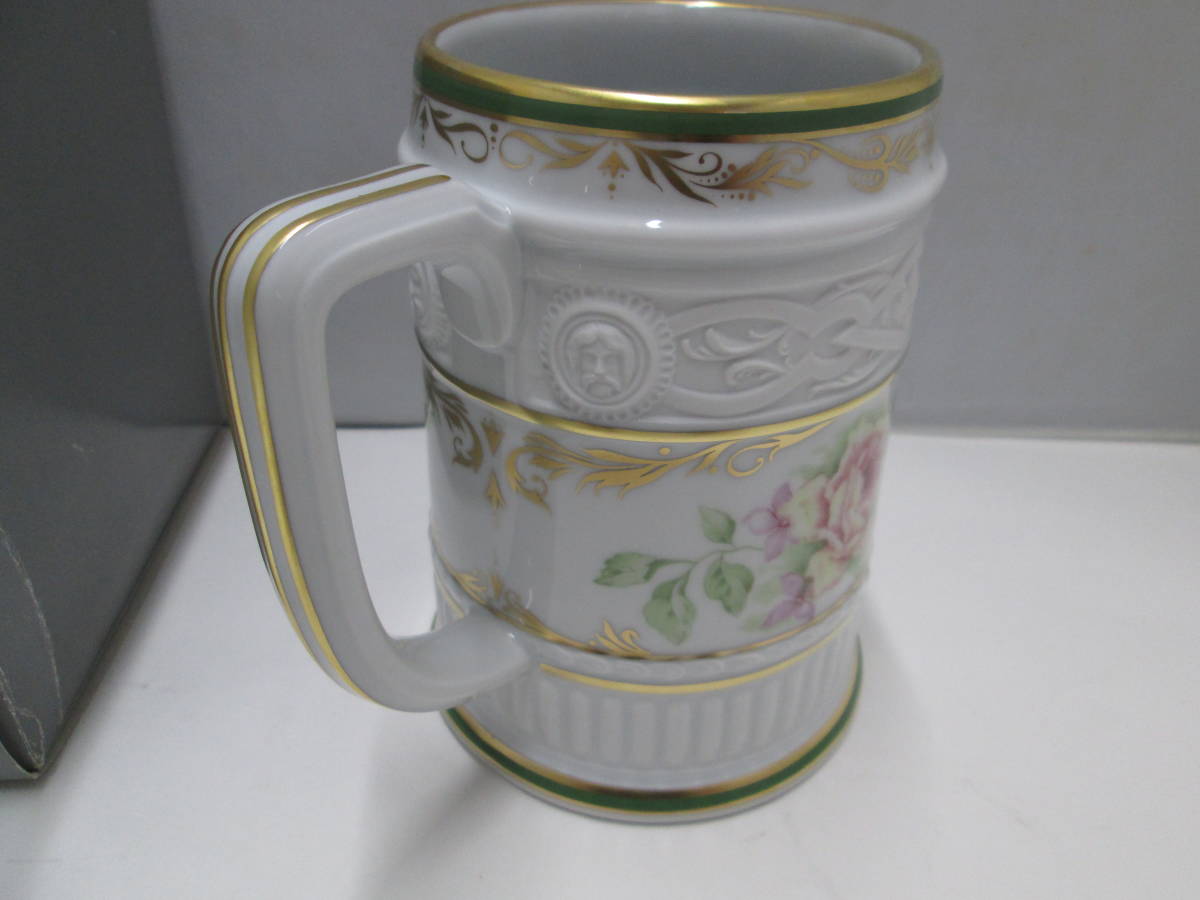 【1957】KIRIN BEER MUG COLLECTION　キリンビヤマグコレクション　1991　ベルナルド　BERNARDAUD KIRIN BEER MUG Meissen Y602 #6494美品