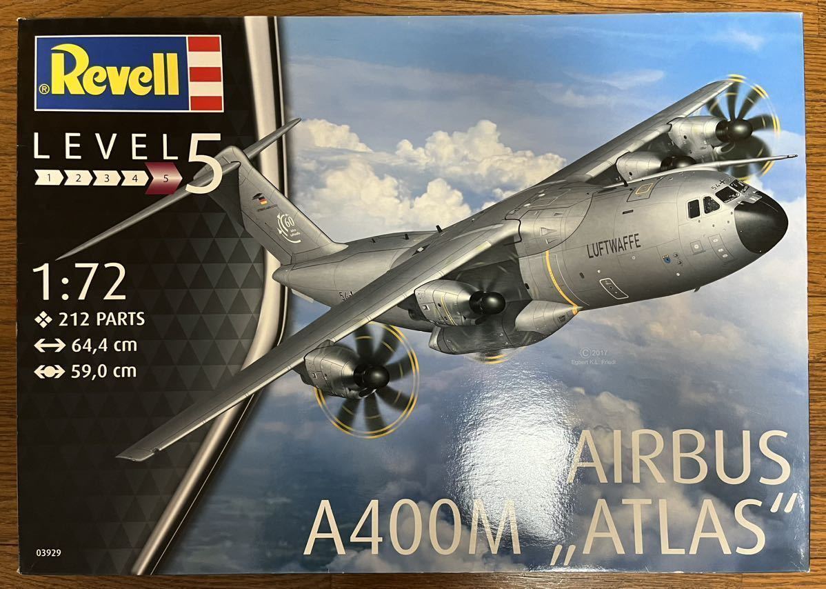 【同梱不可】レベル 1/144 エアバスA400 アトラス ルフトヴァッフェ 未組み立て品