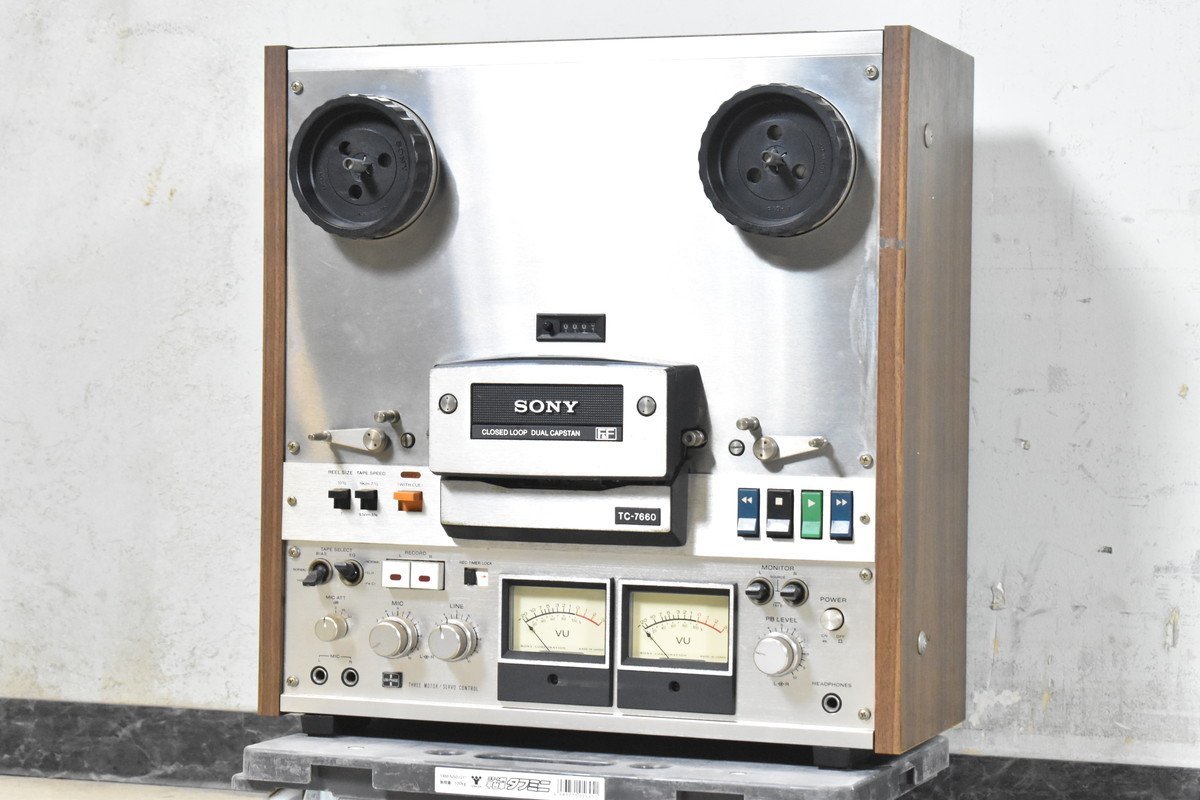 現状渡し品☆SONY ソニー オープンリールデッキ TC-7660 ソニー