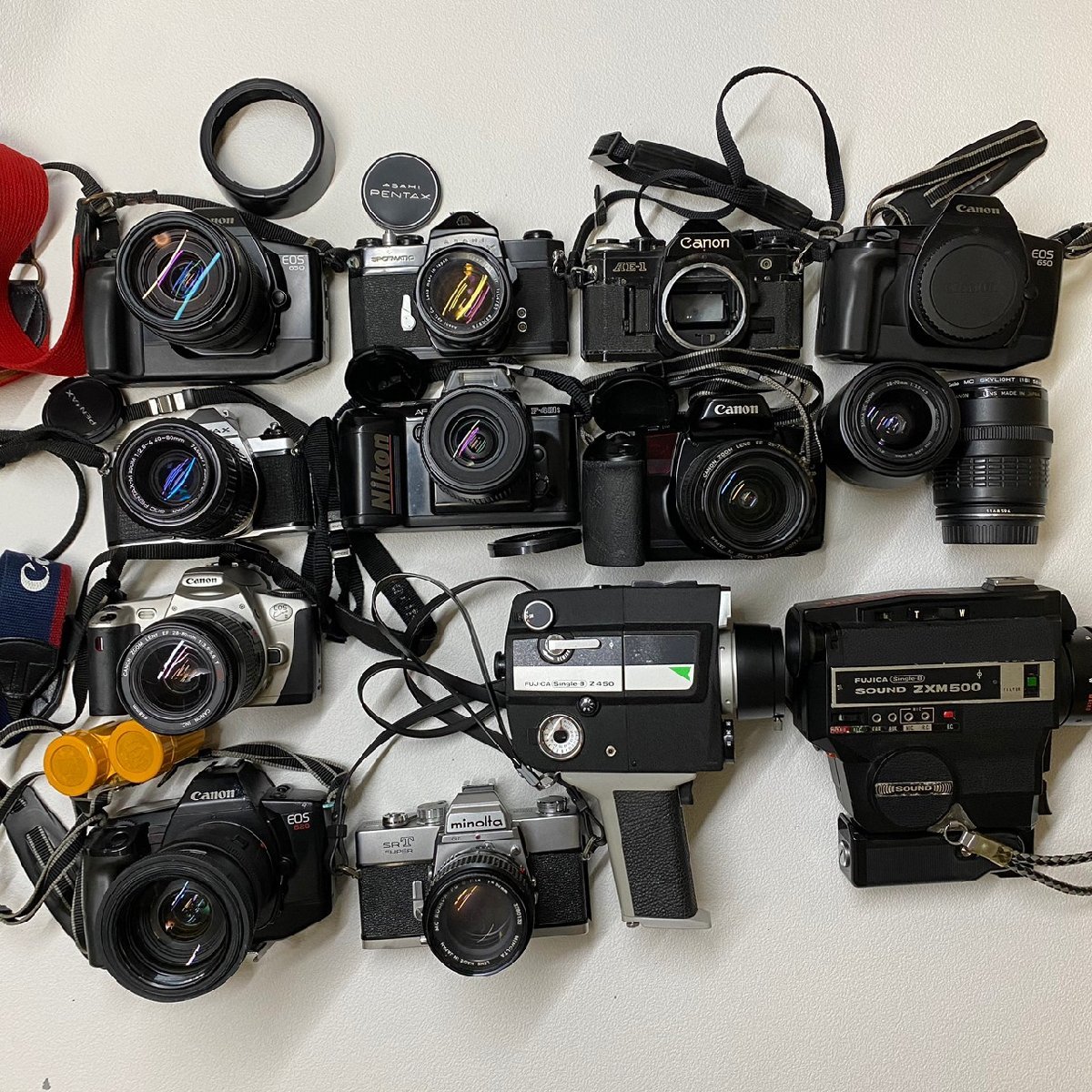 カメラ MINOLTAとPENTAXフィルムカメラセット