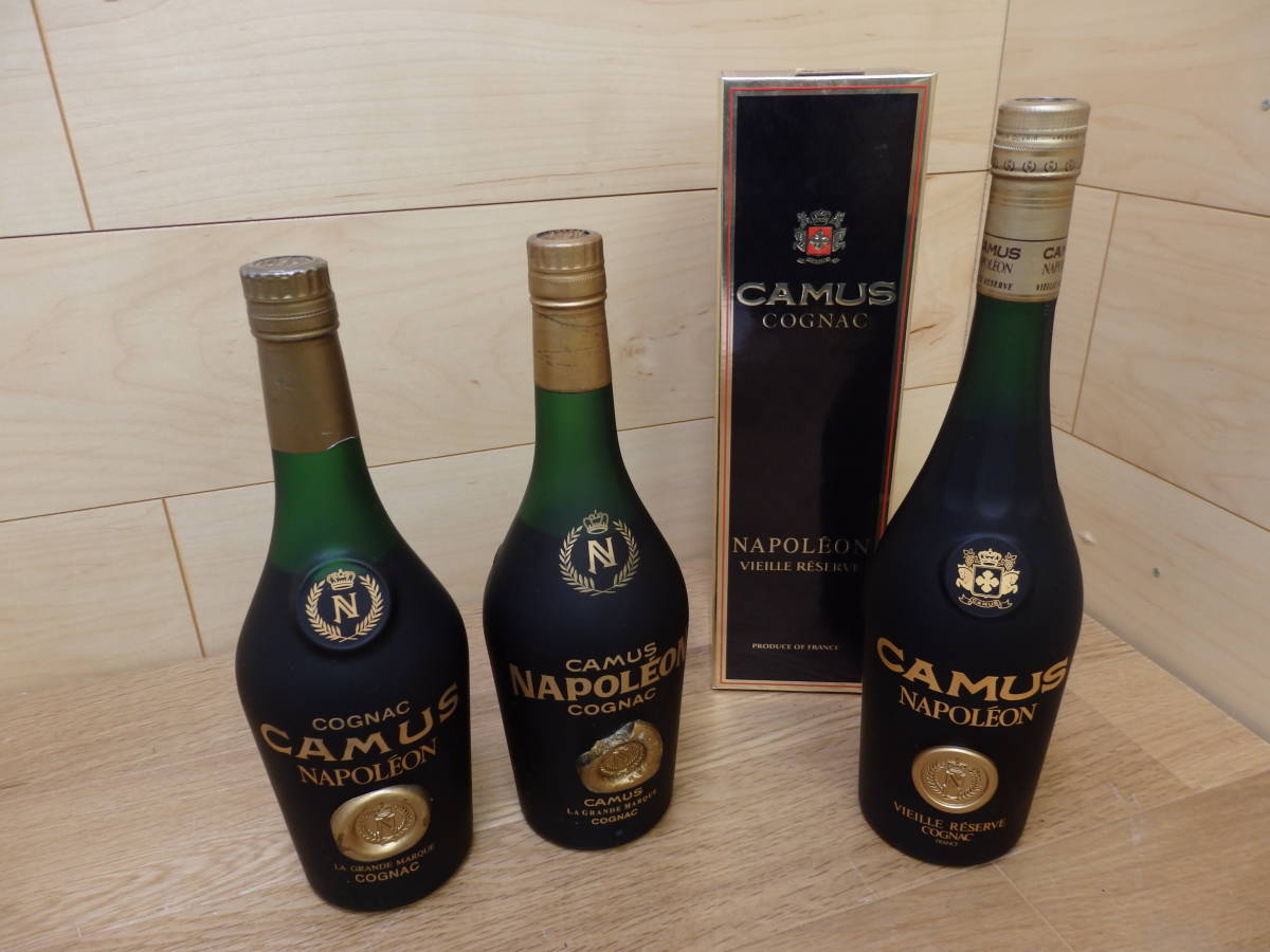 古酒 カミュ ◇カミュ ナポレオン コニャック 未開栓 古酒ジャンクにて
