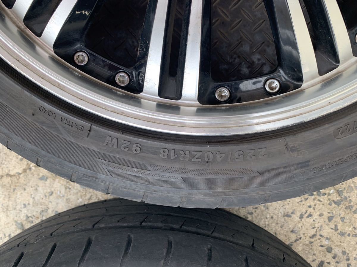 BADX バドックス LOXARNY ロクサーニ 632 18インチホイール
