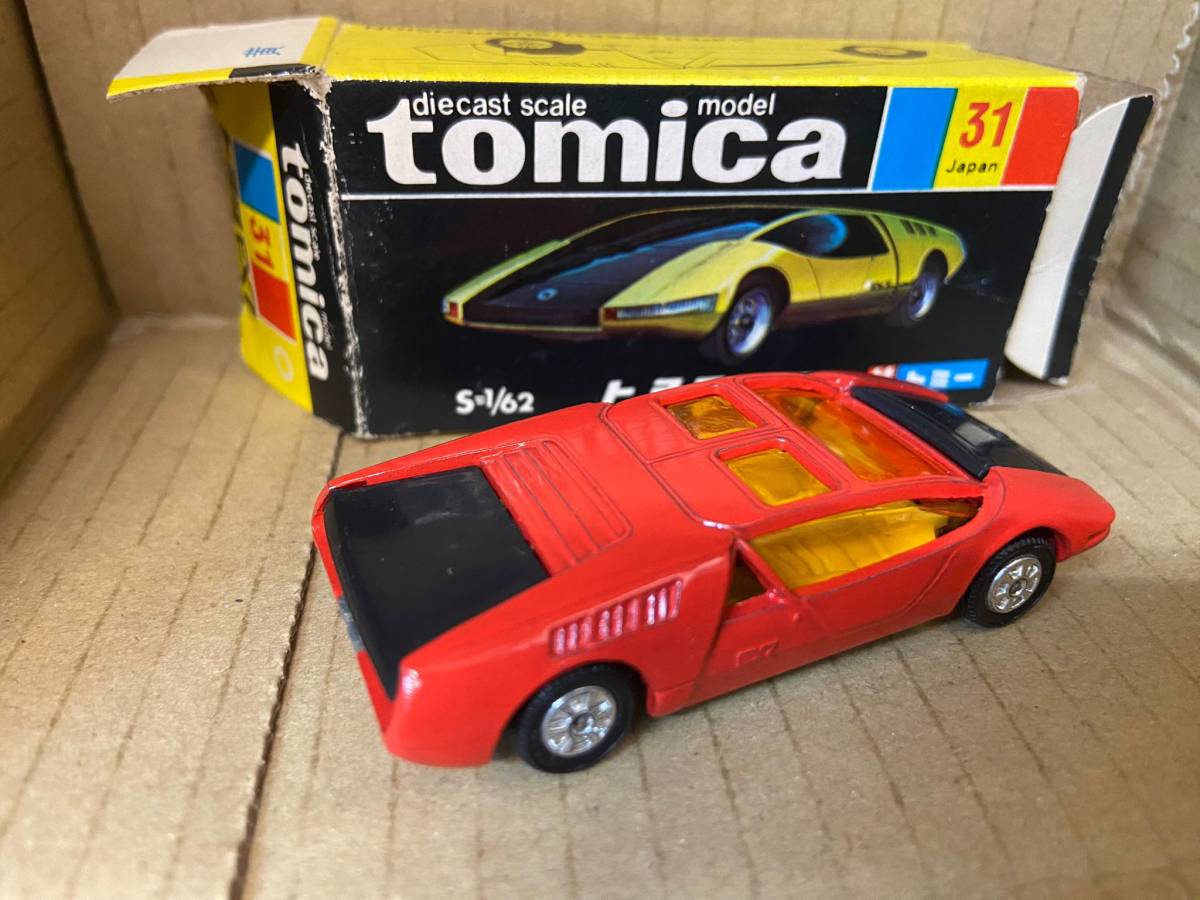 トミカ 黒箱31 トヨタ EX7 日本製 黒箱31 トヨタ EX7 旧ホイール 日本