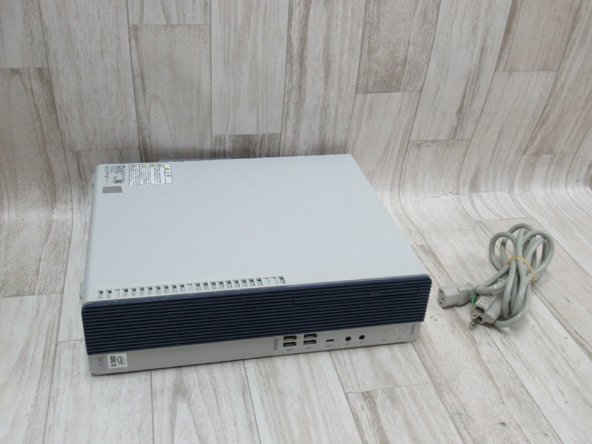 ▲ DCD 900 ◆保証有 NEC Mate MRT29L-B デスクトップPC 【 Win11 Pro / Core i5-10400 / 8.00GB / SSD:256GB 】出荷年月2022年05月