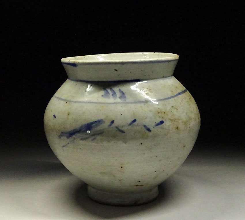 【HOT，送料無料】 緑屋ht 朝鮮美術 李朝 染付 青花 提灯壷 花瓶 朝鮮古陶 時代物 i2h/4-362/6-3#80(李朝)｜売買されたオークション情報、yahooの商品情報をアーカイブ公開 - オークファン 李朝