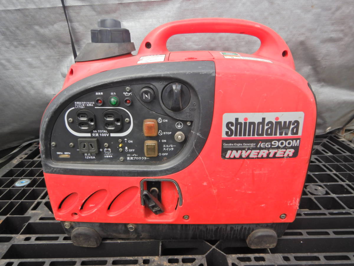 新ダイワ　インバーター発電機　iEG900M-Y　動作未確認　ジャンク　売切り！