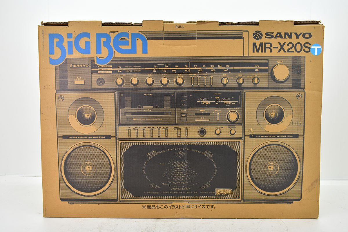 SANYO MR-X20 Vintage ラジカセ Sanyo - BigBen BEN BIG Boombox Yahoo 