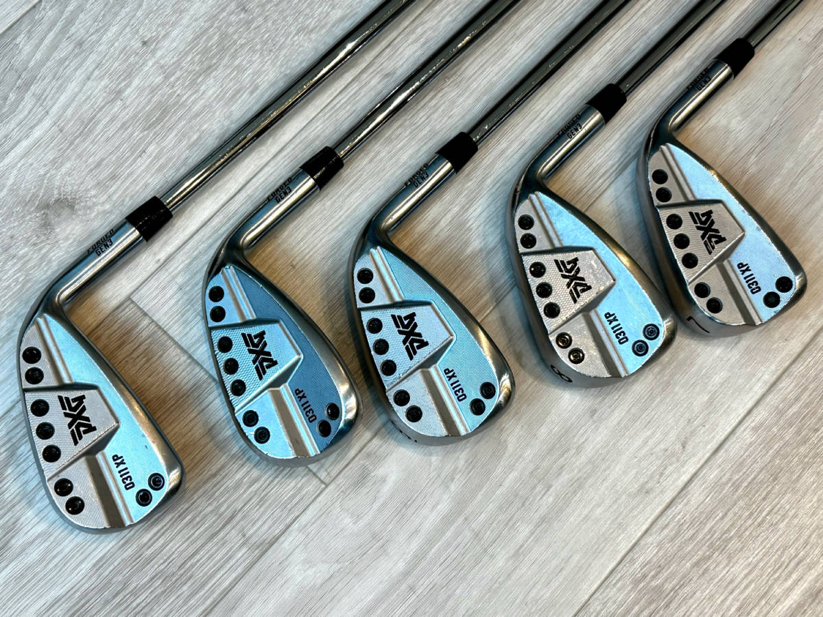 PXG Gen3 0311XP アイアン 5本セット 6,7,8,9,W Modus3 Tour120 X 