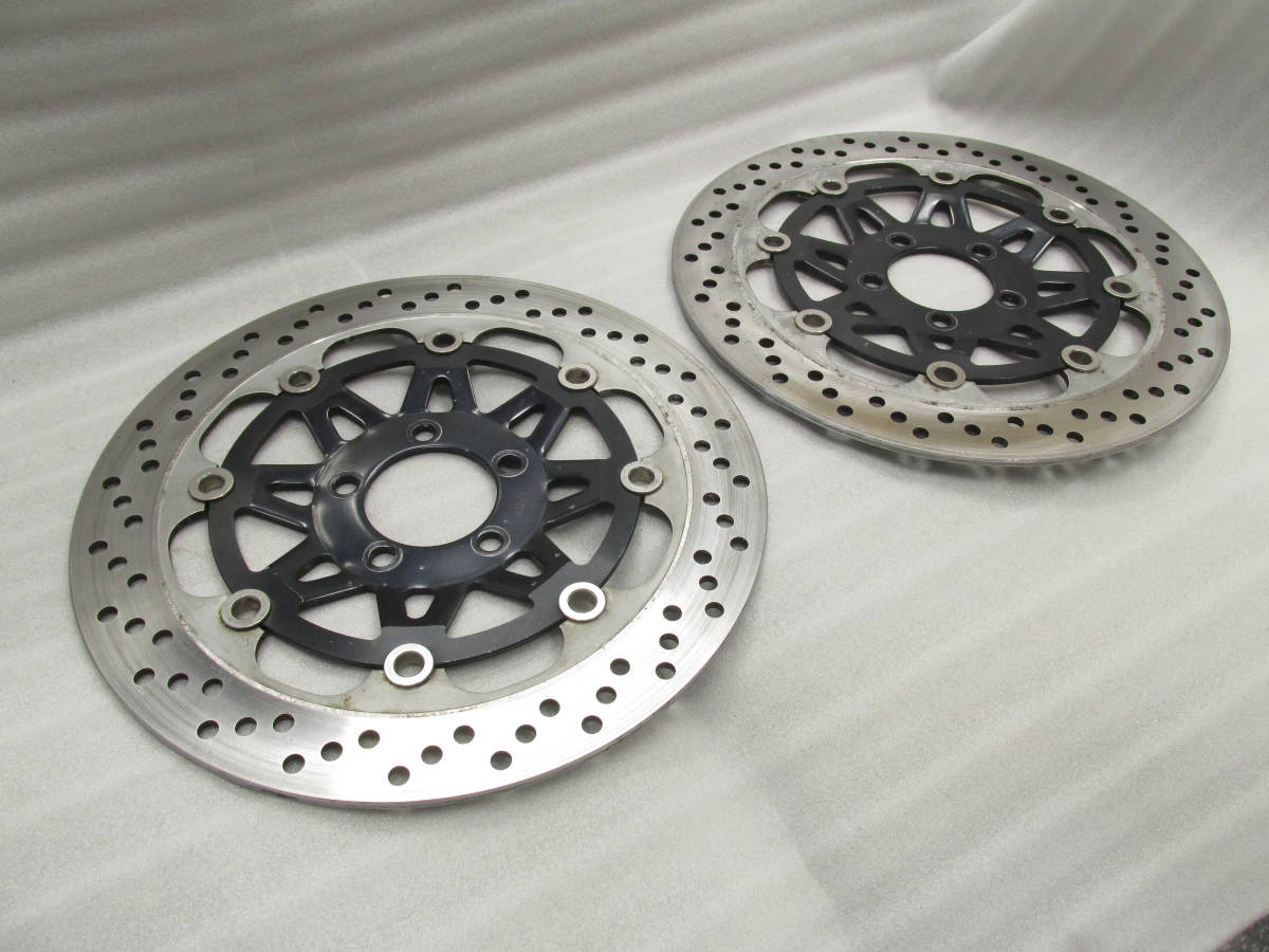 ○ ZZR1100 ○ フロントディスクローター 左右 4.8mm ZXT10C 1992年