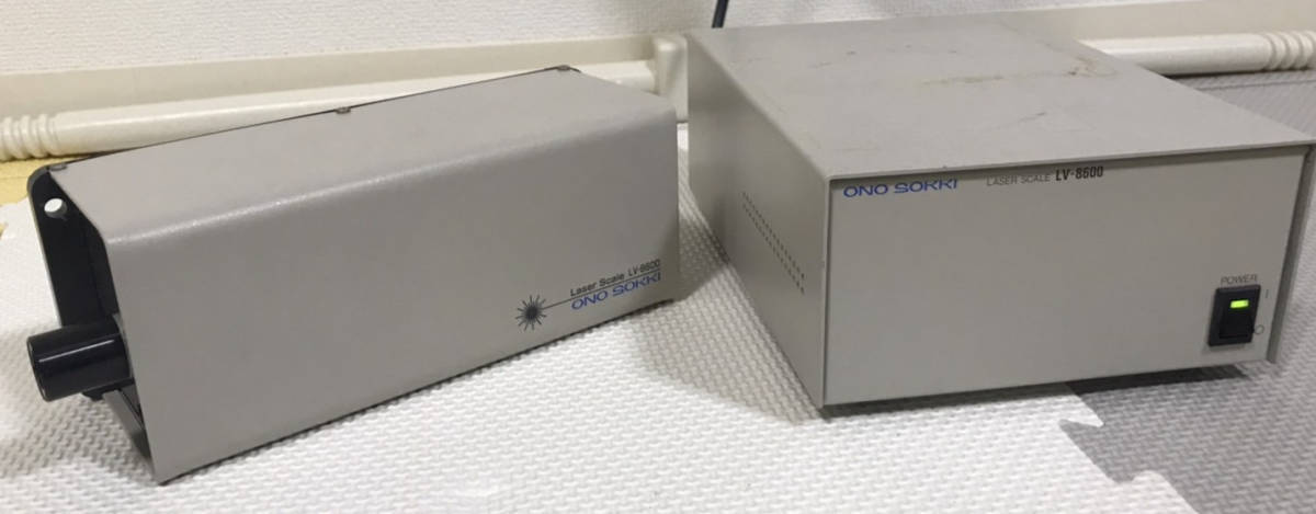 □□□レーザ測長器/Laser Scale□小野測器製/ONOSOKKI□