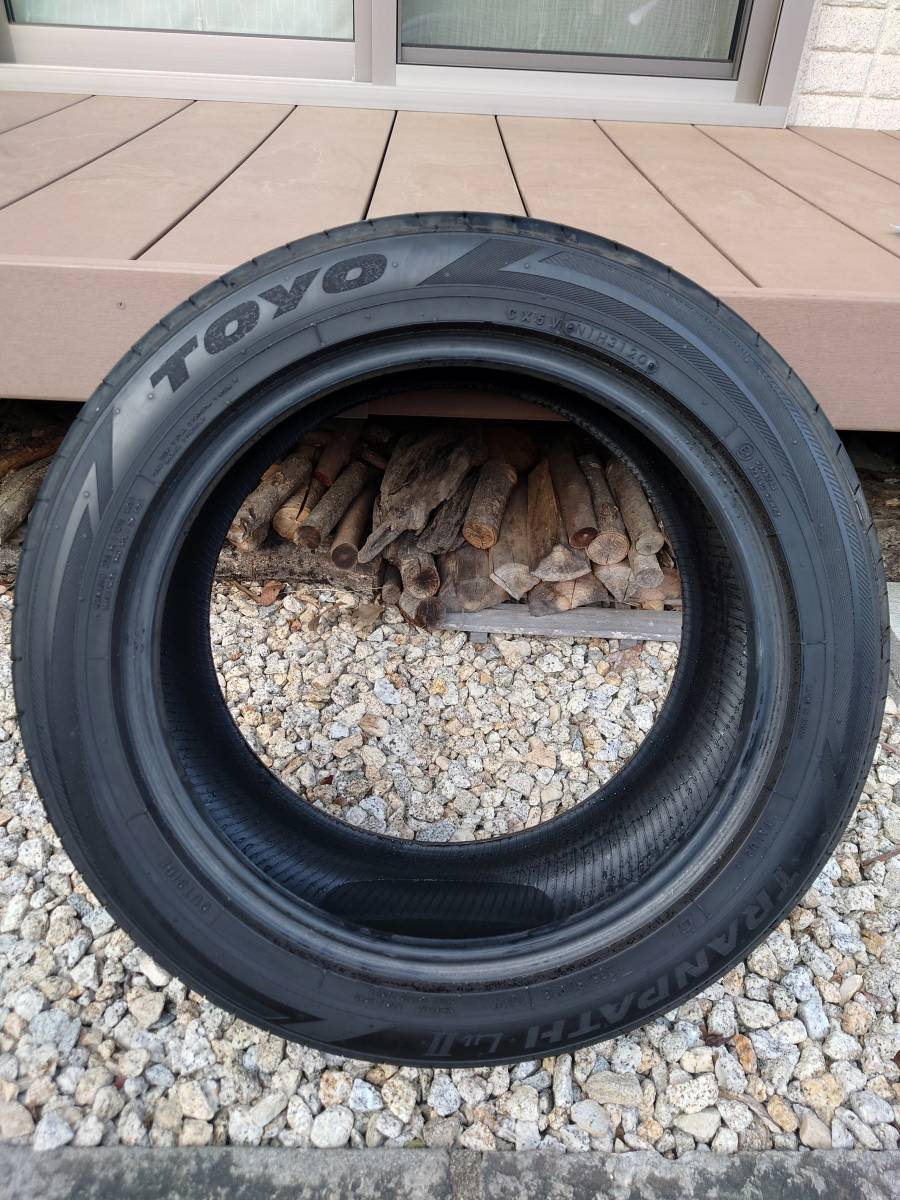 中古：TRANPATH Lu2 235/50/r18　30系アルファード/ヴェルファイア　6分山