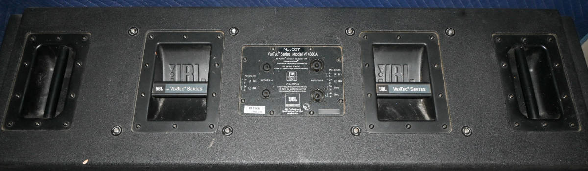 V171 JBL VT4880A ラインアレイ対応 サブウーファー ドリーボード(台車) カバー付 正規代理店購入品 以前音出し確認(注意点あり）2 JBL | VT4880A