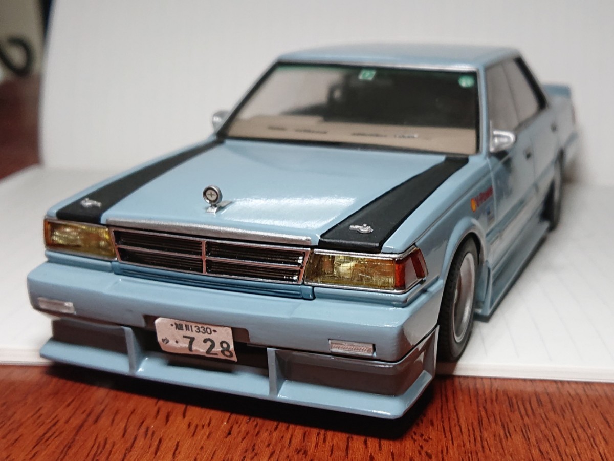 1/24 アオシマ Y30グロリア プラモデル完成品 旧車の入札履歴 - 入札者 