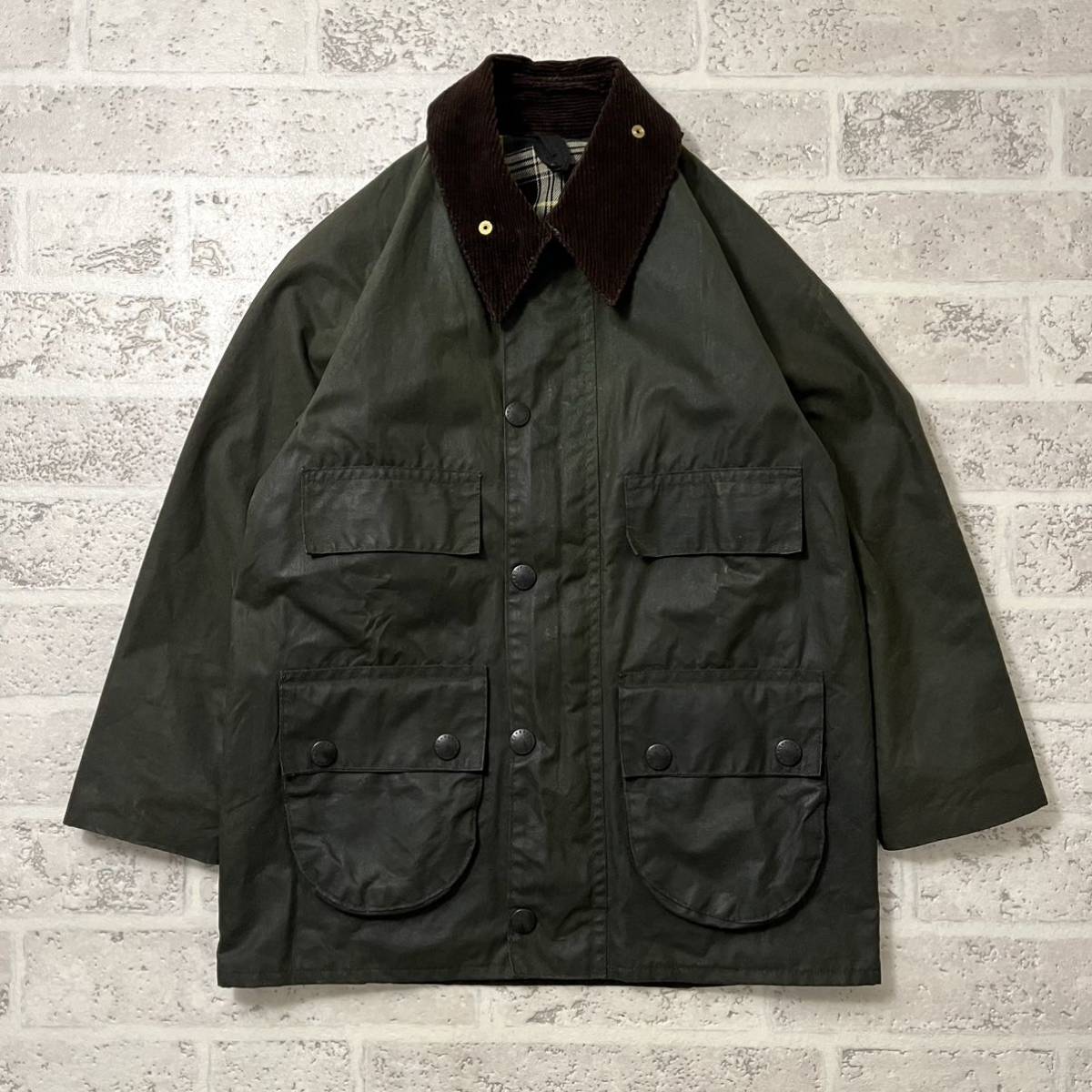OLD BURBERRYS オールドバーバリース 玉虫カーキ トレンチコート