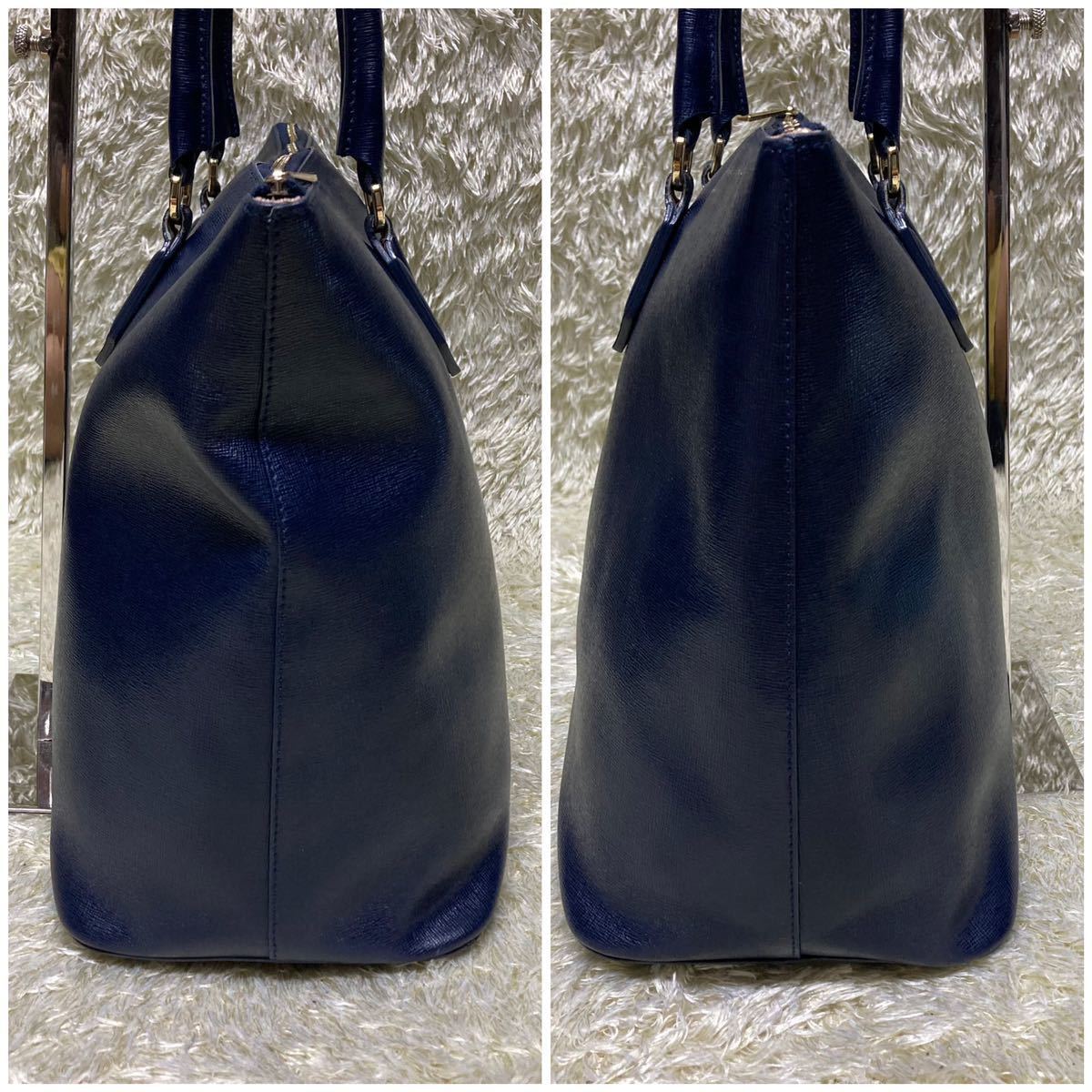 1円〜 【A4可 人気】フルラ デイジー トートバッグ ハンドバッグ
