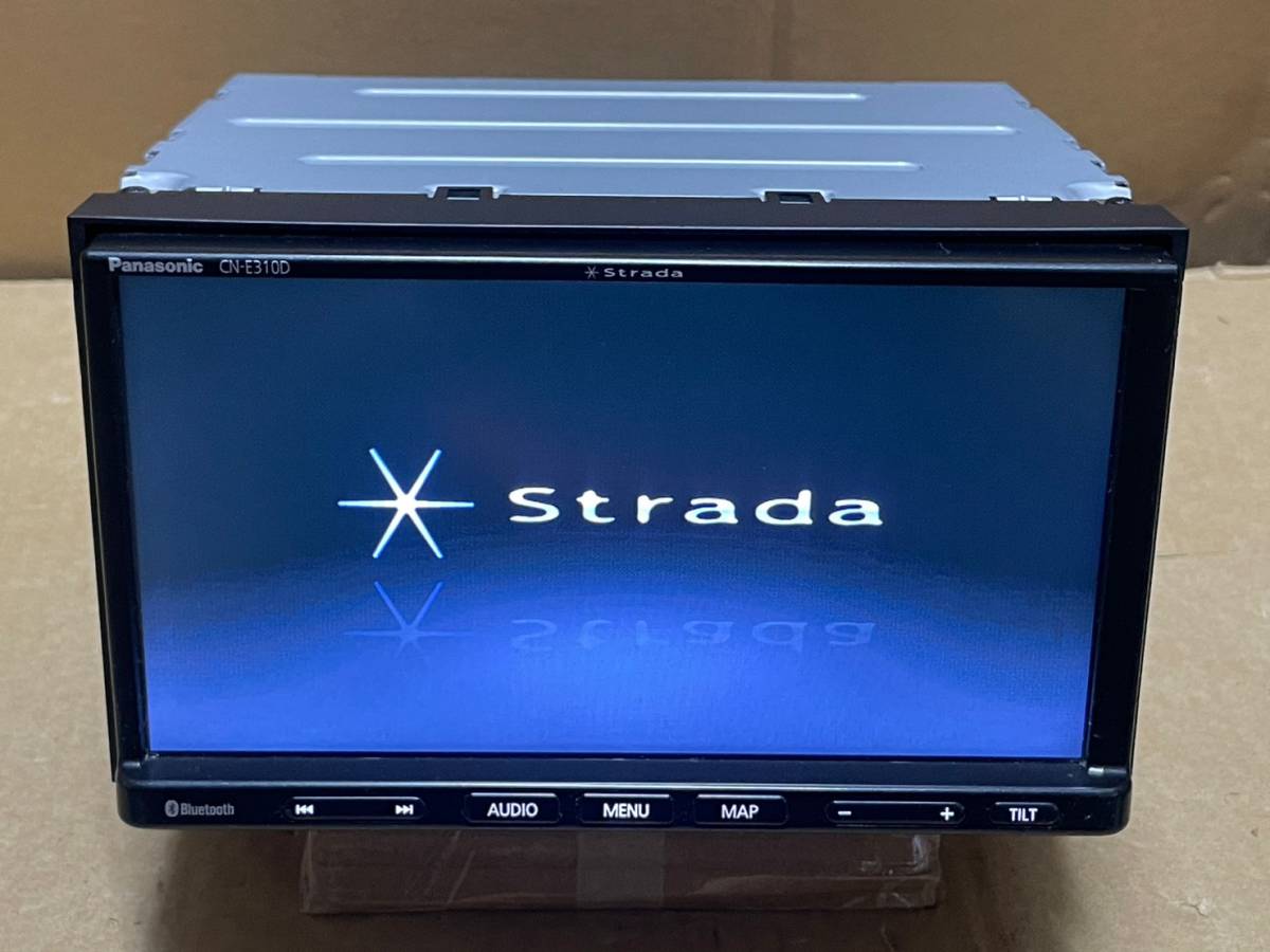 ストラーダ CN-E310D 2020年 地デジ ワンセグ CD SD Bluetooth ハンズフリー 動作ok 新品プリントアンテナ付