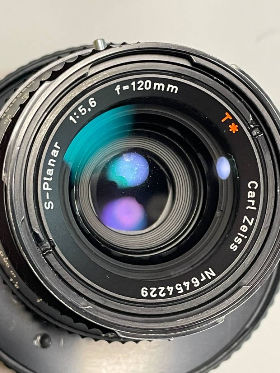 ハッセルブラッド S-Planar 5.6/120mm T プラスチックケース付きです