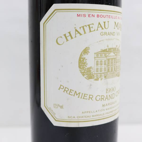 CHATEAU MARGAUX（シャトー マルゴー）1990 12.5％ 750ml G23D220030 0