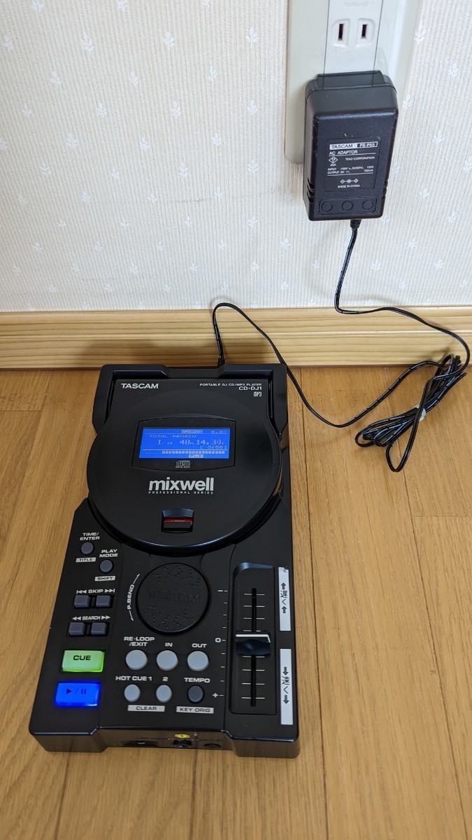 TASCAM mixwell CD-DJ1 ポータブル CD - PORTABLE DJ TASCAMタスカム