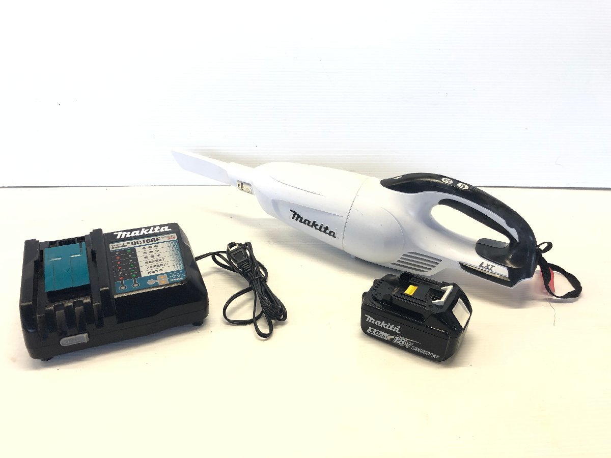 makita マキタ CL181FD クリーナー 18V 掃除機 バッテリー 充電器付き