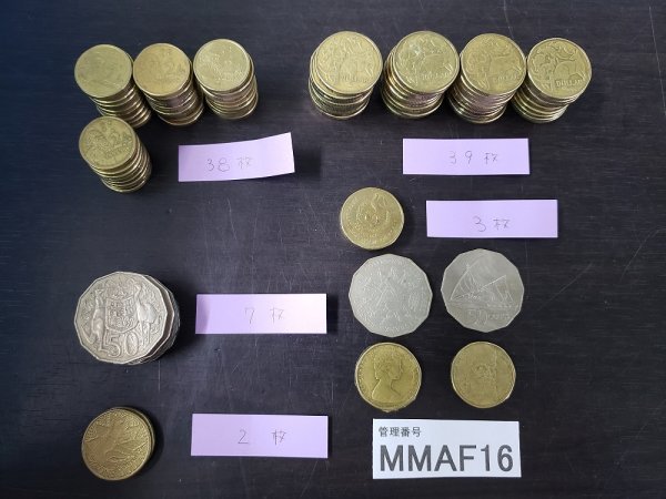 MMAF16 硬貨 おまとめ オーストラリア 1ドル など オーストラリア | 1