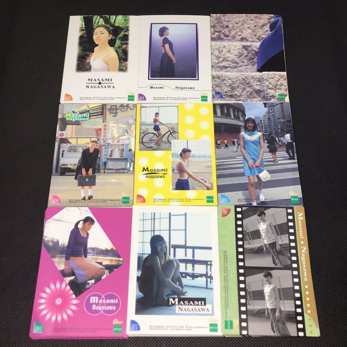 長澤まさみコンプ81枚セット 2002 EPOCH Girls! レギュラーカード
