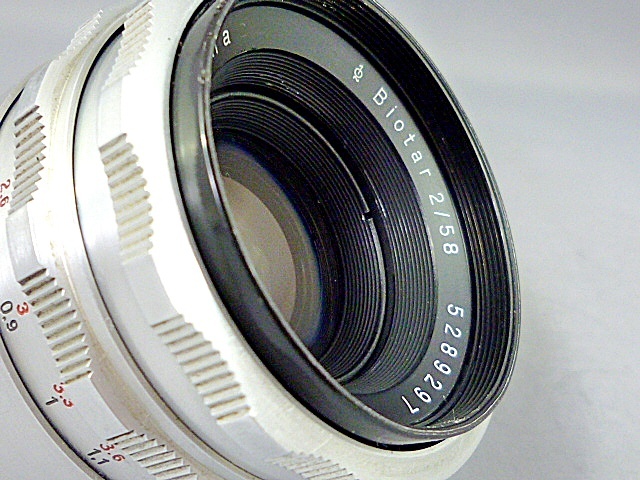 M42◎ビオター CARL ZEISS JENA BIOTAR 2/58 ジャンク キャップ付