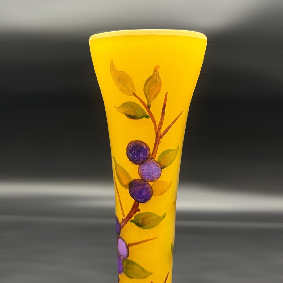 ◎【証明書】 ドームナンシー 花瓶 花器 高さ20cm 技法 アンテルカ 