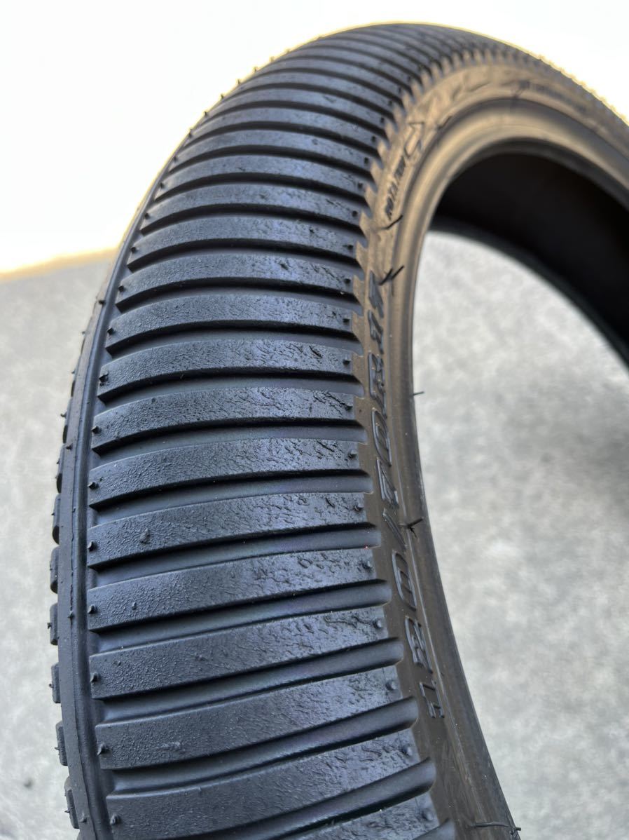 中古】ダンロップレインタイヤ KR189 KR405 120/70R17 190/60R17 21年 