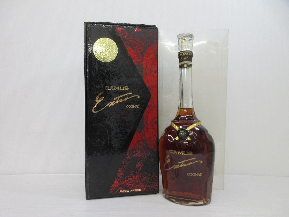 未開栓・古酒】カミュ エクストラ コニャック（化粧箱付き） 未開栓