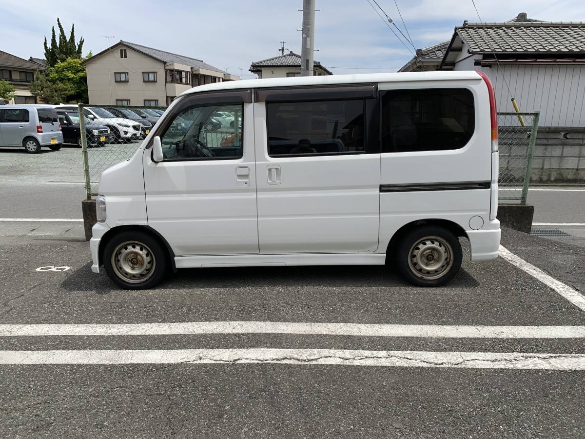 個人出品 群馬県から ホンダ バモス 4WD 5速MT モデューロフルエアロ 