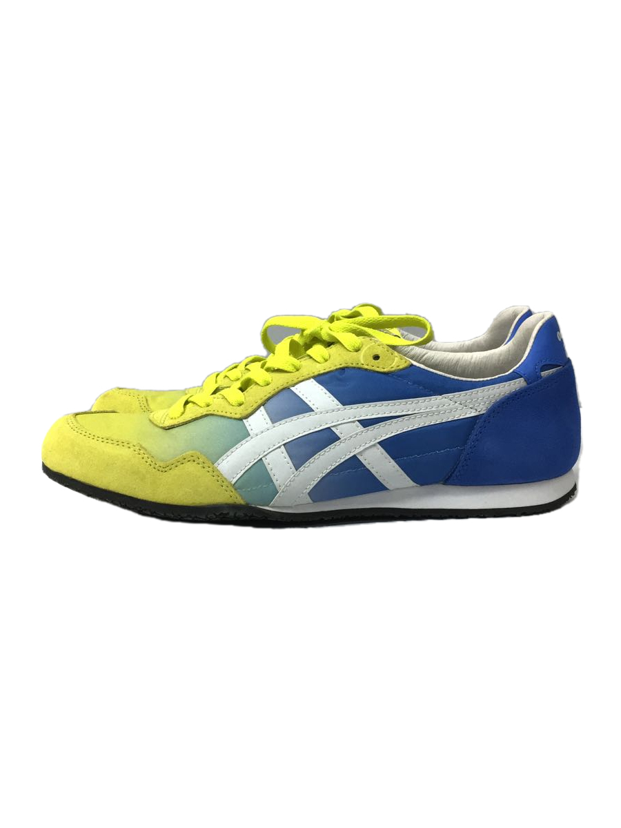 Onitsuka Tiger◆ローカットスニーカー/28cm/BLU/オニツカタイガー/ブルー/青/黄色/イエロー
