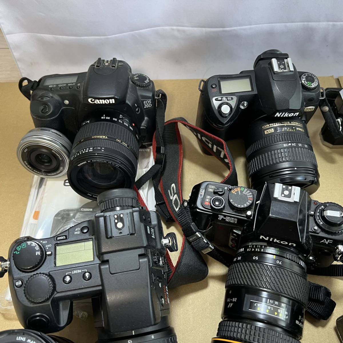カメラ　レンズ　まとめ売り　ジャンク　未確認　オリンパス　Nikon Canon/Nikon/OLYMPUS/PENTAX/フィルムカメラ レンズ 動作未確認 現状品