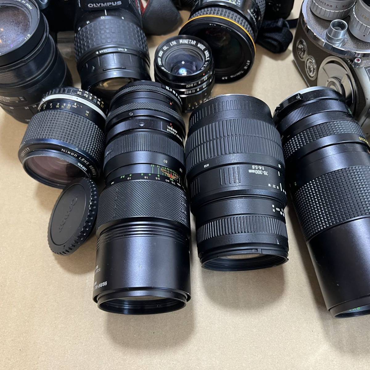 Canon/Nikon/OLYMPUS/PENTAX/フィルムカメラ レンズ 動作未確認 現状品