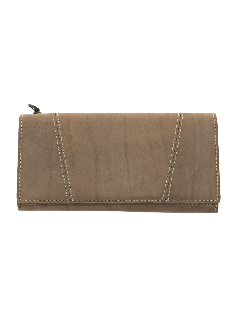 丙午/長財布/レザー/BRW/無地/レディース