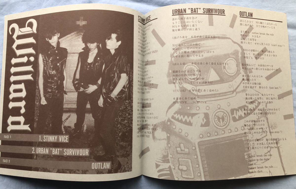 新品同様☆WILLARD☆Outlaw 7EP ウィラード THE WILLARD Los Bandidos