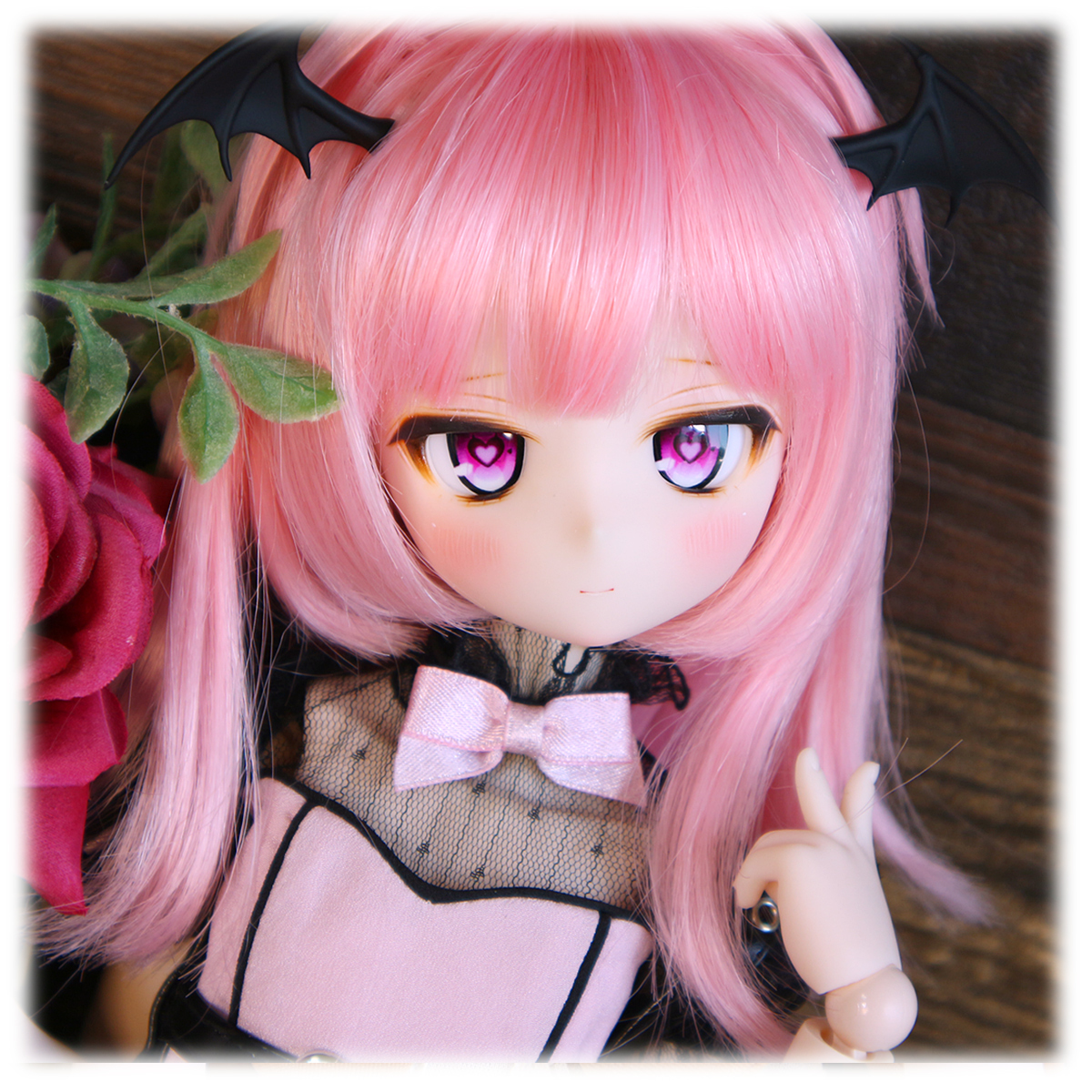 さにさにむーん】DDH-29 カスタムヘッド セミホワイト肌＋ディーラー様 