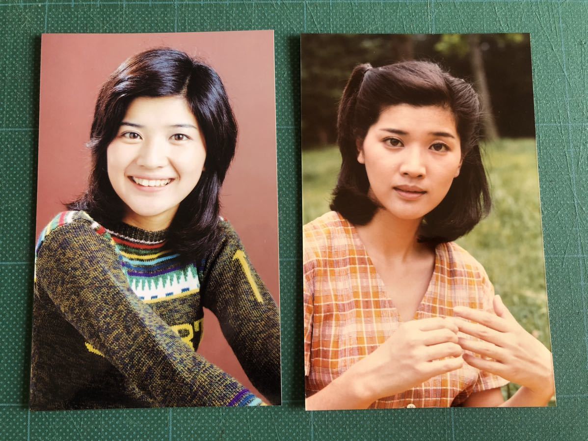 桜田淳子 マルベル堂プロマイド写真2枚 昭和タレント(ブロマイド