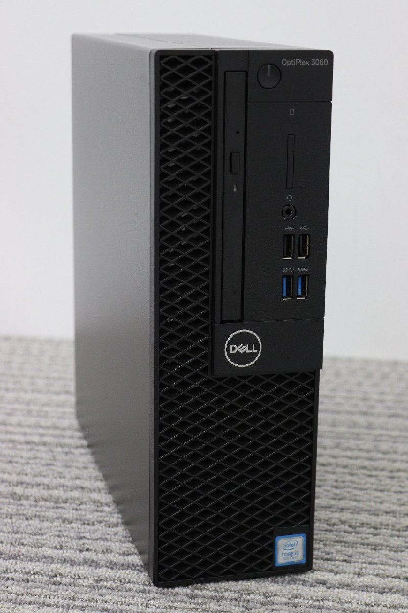 D0501◎1円【i5第8世代 】DELL / Optiplex 3060 / CPU：core i5-8500@3.00GHz / メモリ：8G / SSD：256GB / Windows10Pro
