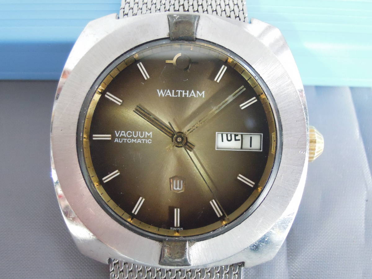 腕時計 ウォルサム 自動巻き 『WALTHAM VACUUM AUTOMATIC ／ SEALED