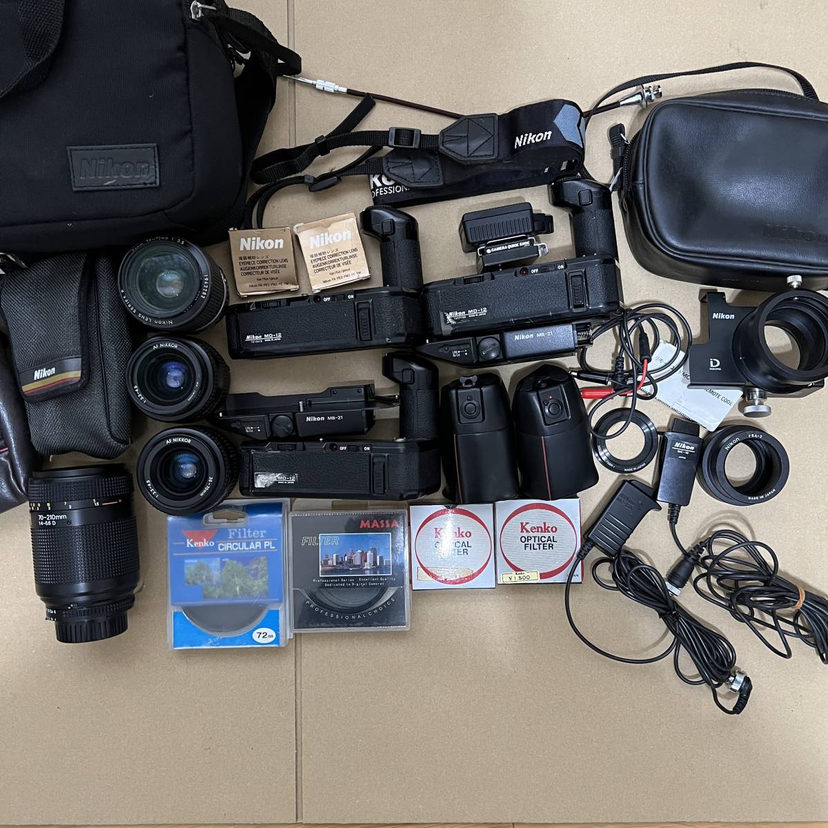 Nikon カメラ 他 レンズ ドライブ カメラ用アクセサリー フード まとめ 大量 ジャンク品 現状品