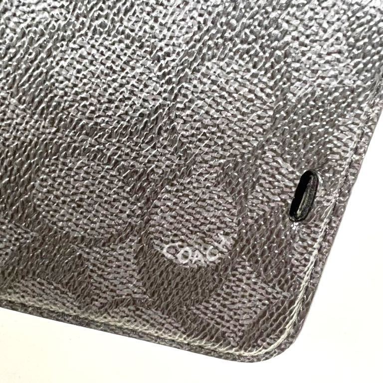 COACH コーチ シグネチャー iPhone ケース 11 Pro Max 手帳型  