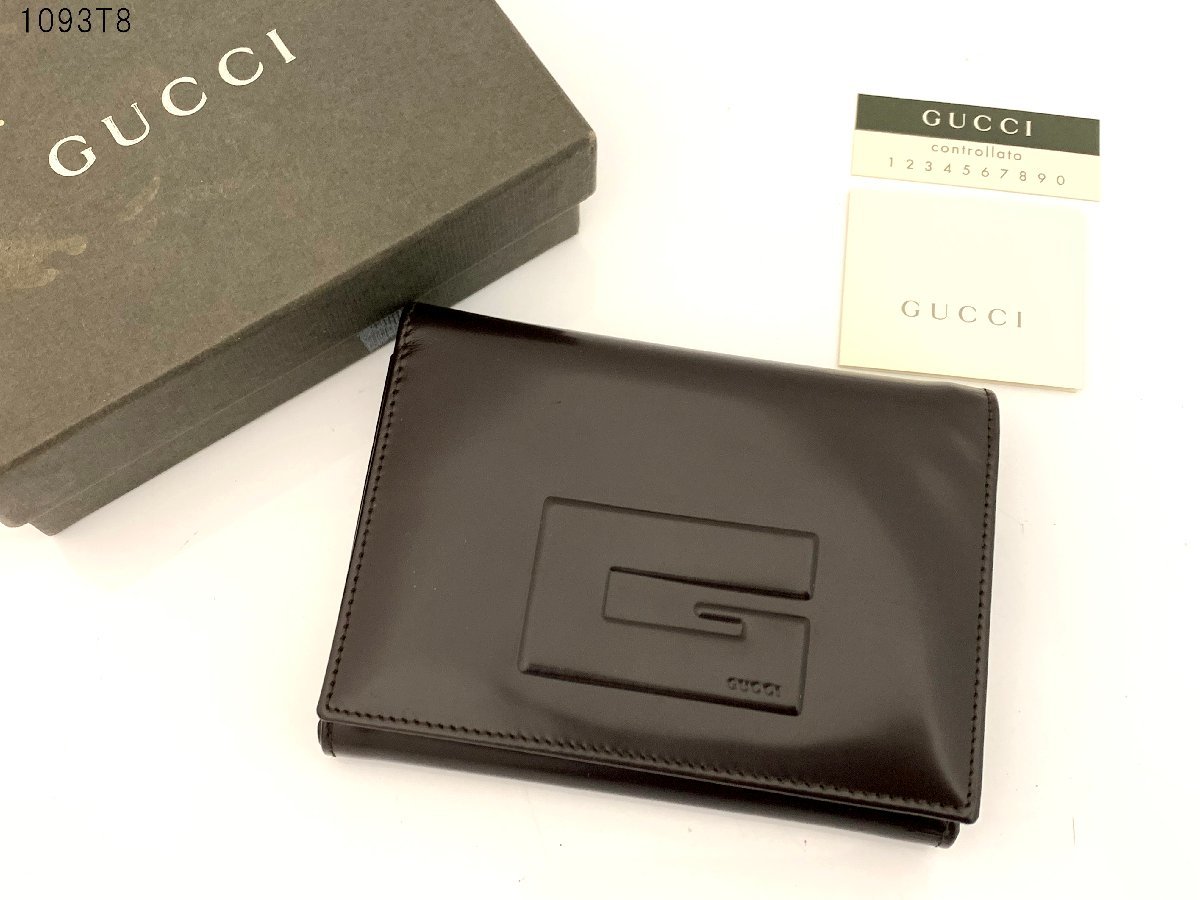 GUCCI 三つ折財布 箱付き GUCCI グッチ 三つ折り財布 箱あり 【公式通販】